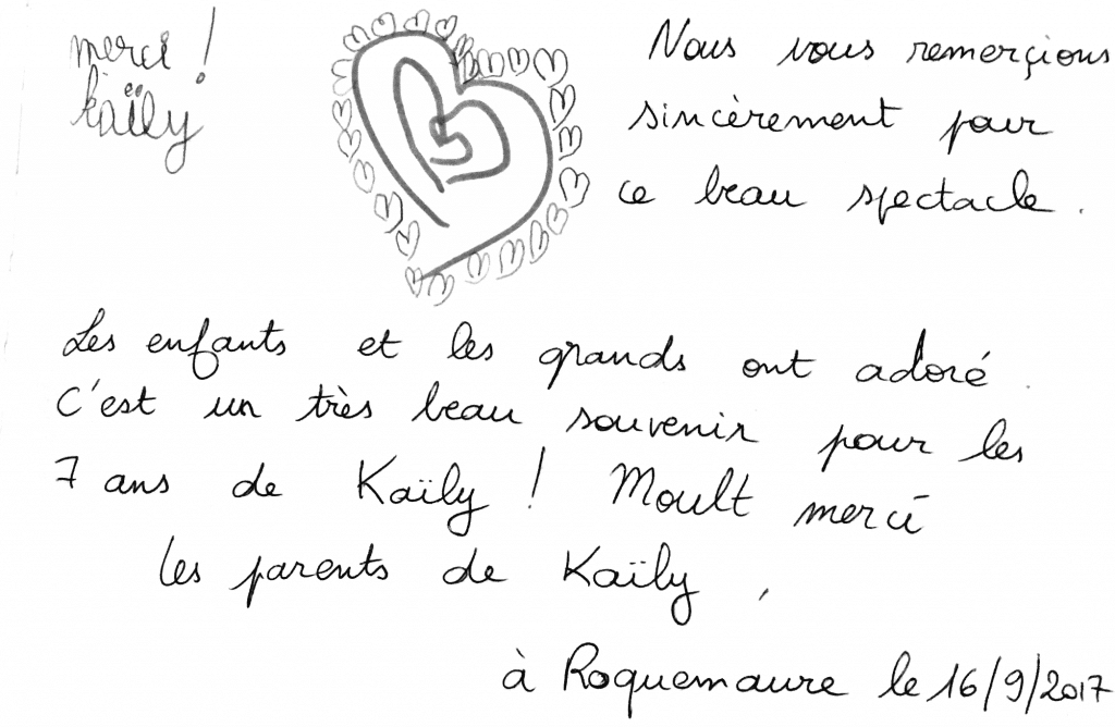 Anniversaire de Kaïly